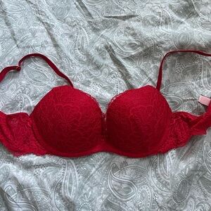 Victoria's Secret Scarlet Lace Bra